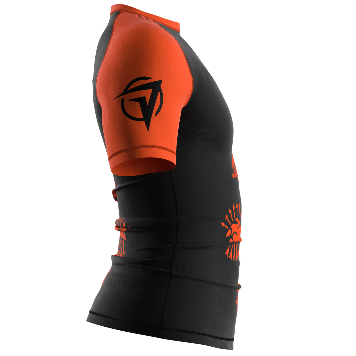 MMA rashguard met korte mouwen - DFC Dutch Lion